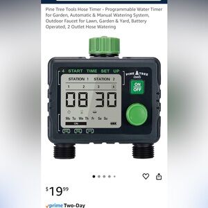 Pine Tree Tools Digital Water Timer